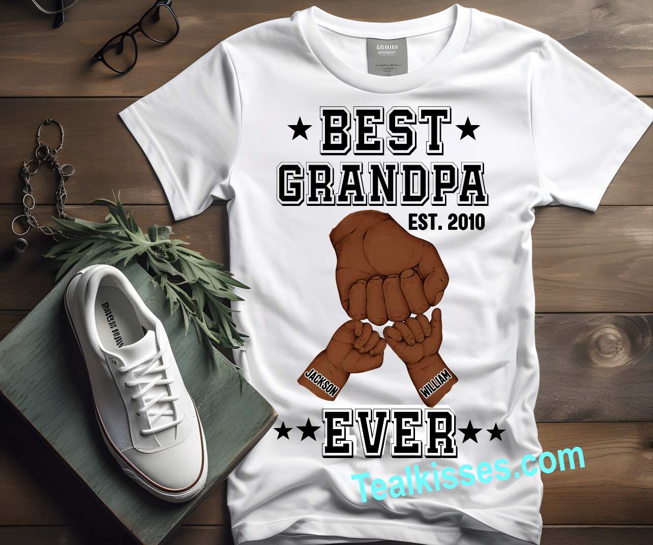 Best Dad Black Print