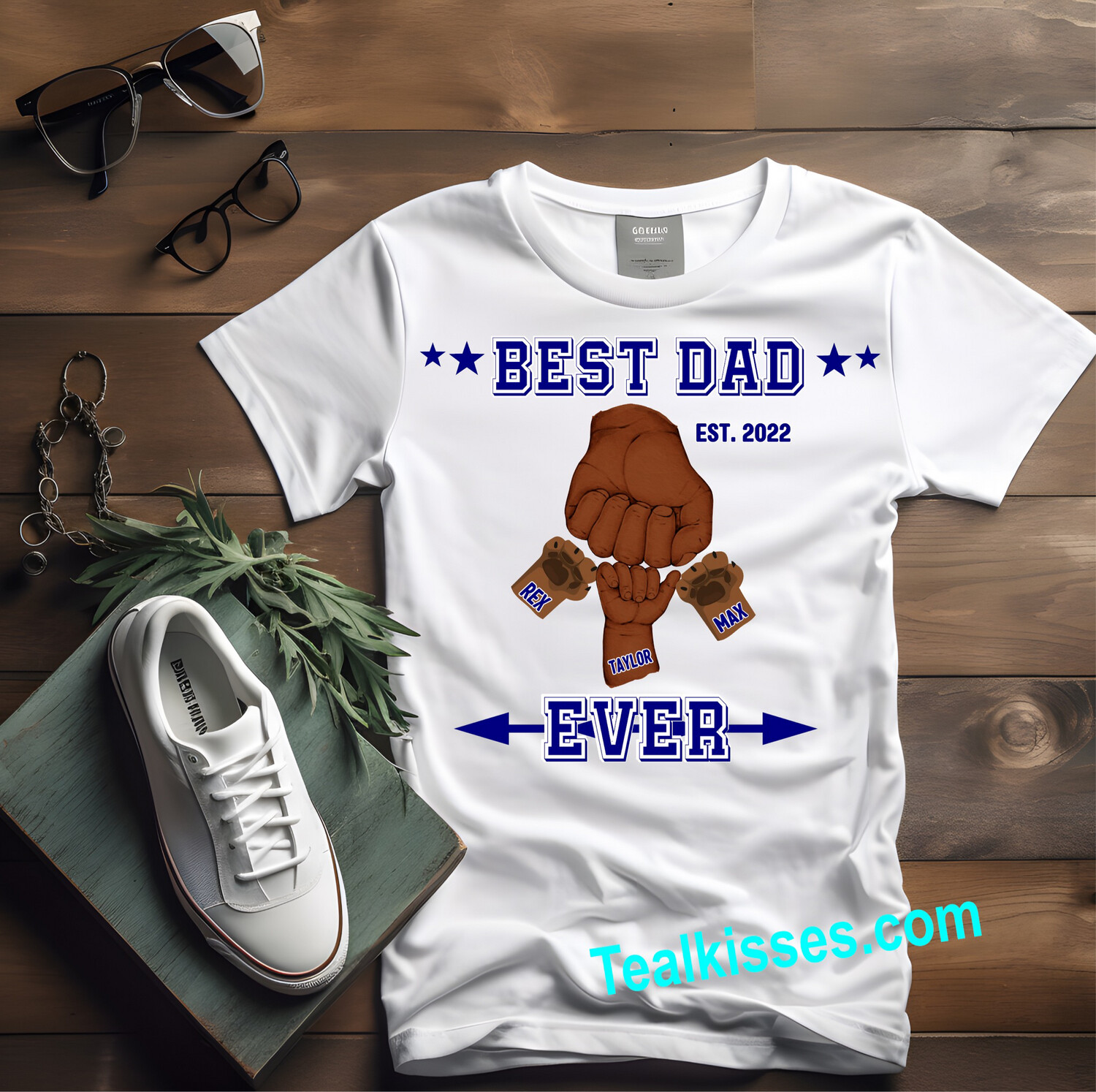 Best Dad Black Print
