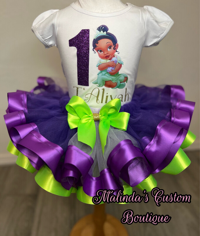 Princess N Frog Tutu Set