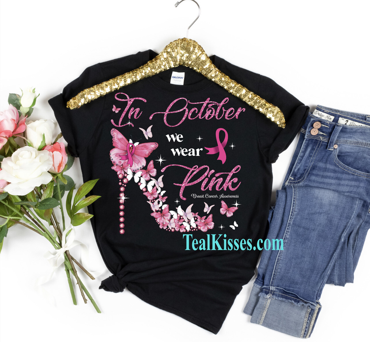 October We Wear Pink Heel