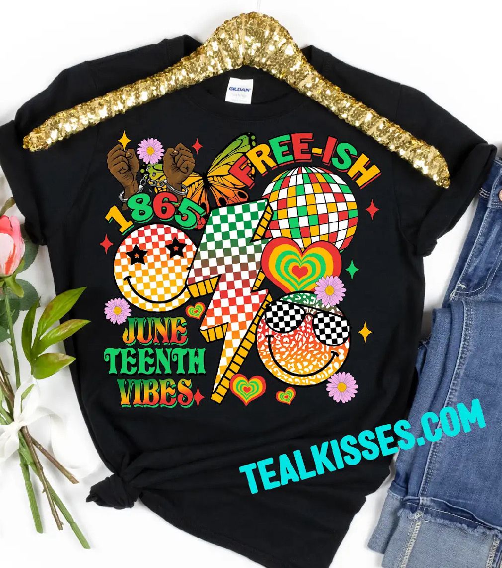 Juneteenth Smiley Faces