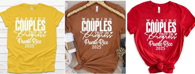 Yellow Couples Tees