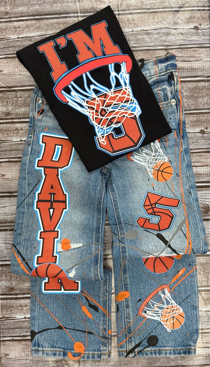 Custom Basket Ball Set