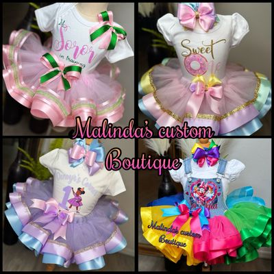 Malinda’s Custom Boutique. Party Wear Sets , Party Tees , Custom Shoes and More