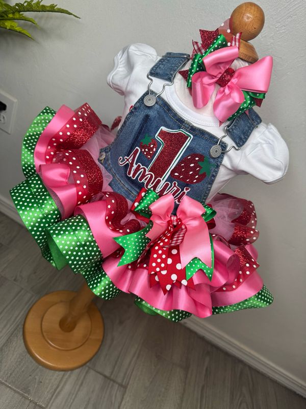 Strawberry Shortcake Tutu Set