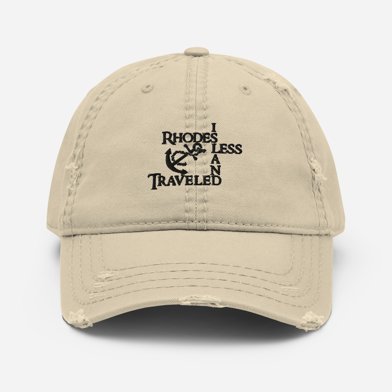 Less Traveled Distressed Hat
- Free Shipping