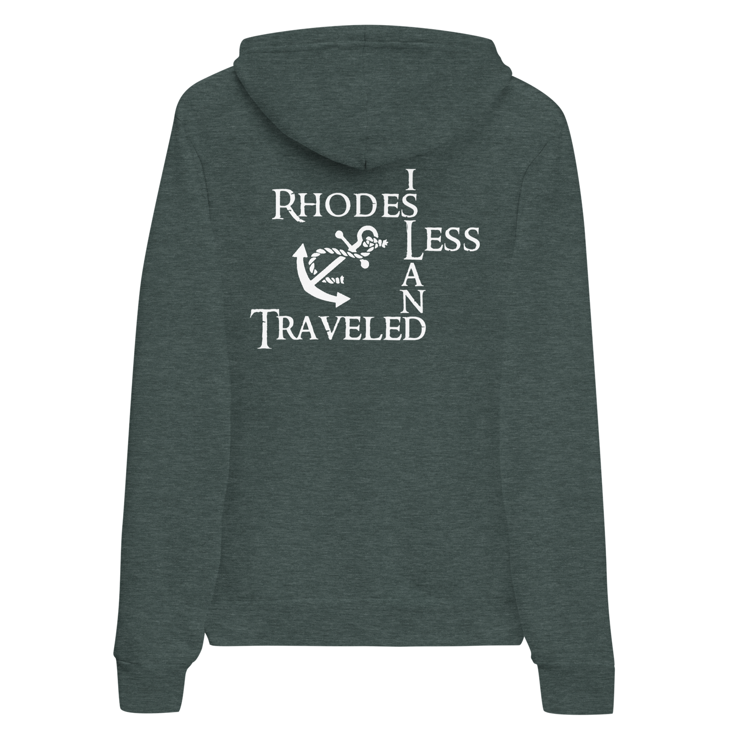 Rhode island Less Traveled &quot;Original Logo&quot; Customizable Unisex Pullover Hoodie | Bella + Canvas
- Free Shipping