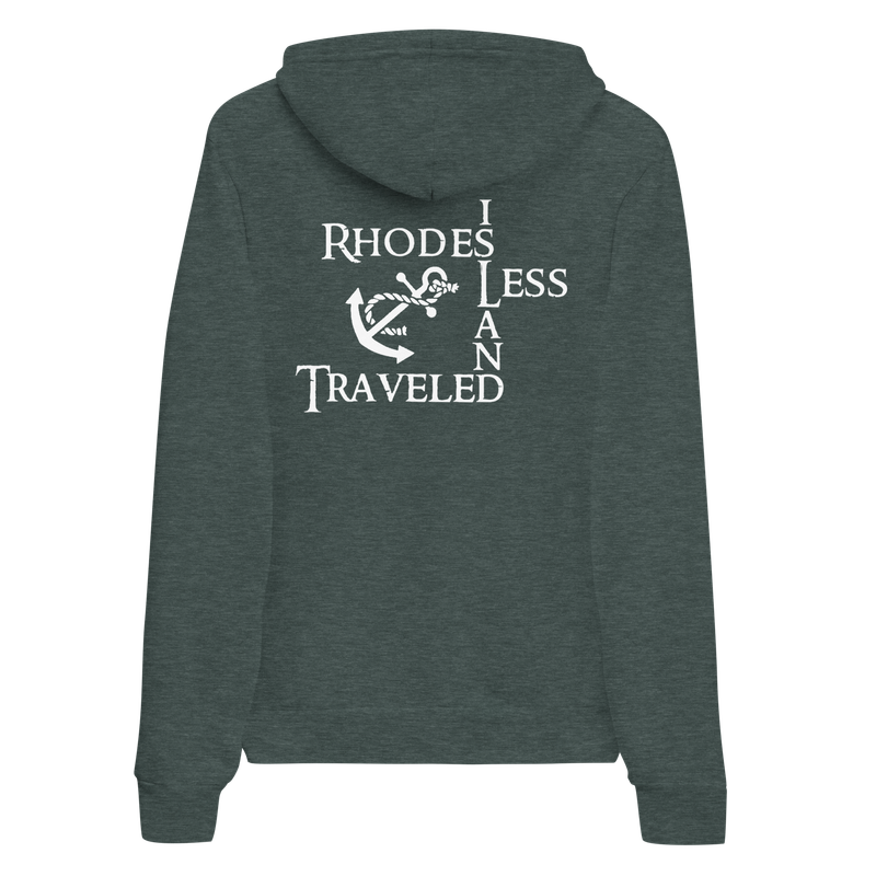 Rhode island Less Traveled &quot;Original Logo&quot; Customizable Unisex Pullover Hoodie | Bella + Canvas
- Free Shipping
