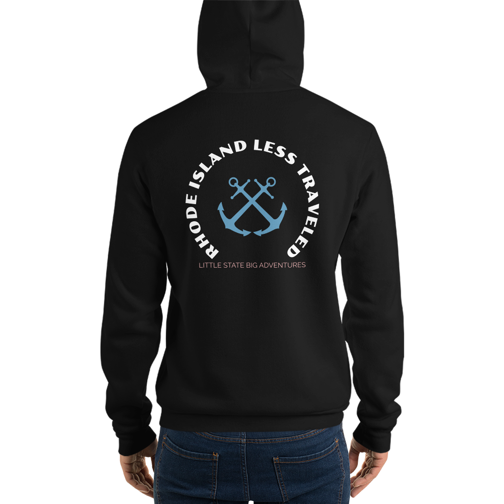 Rhode Island Less Traveled &#39;NewLogo&#39; Bella + Canvas, Loose Fit- Free Shipping
*Customize with your hometown - Free Shipping