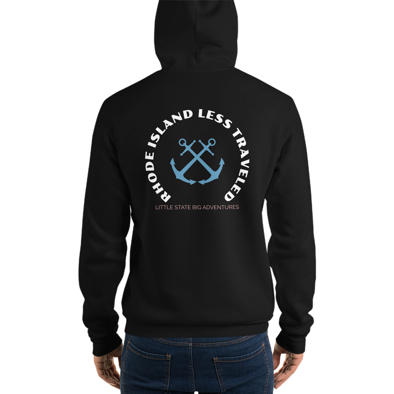 Rhode Island Less Traveled &#39;NewLogo&#39; Bella + Canvas, Loose Fit- Free Shipping
*Customize with your hometown - Free Shipping