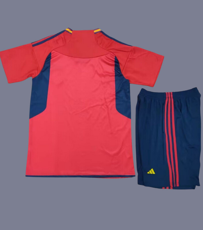 2022 Spain men's home jersey (full kit)