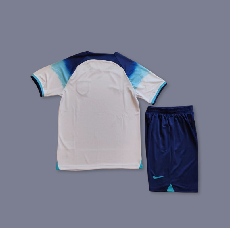 2022 England kids home jersey (full kit)