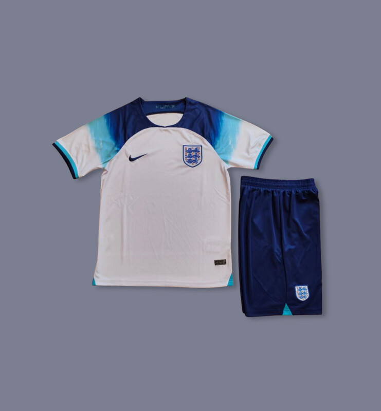2022 England kids home jersey (full kit)