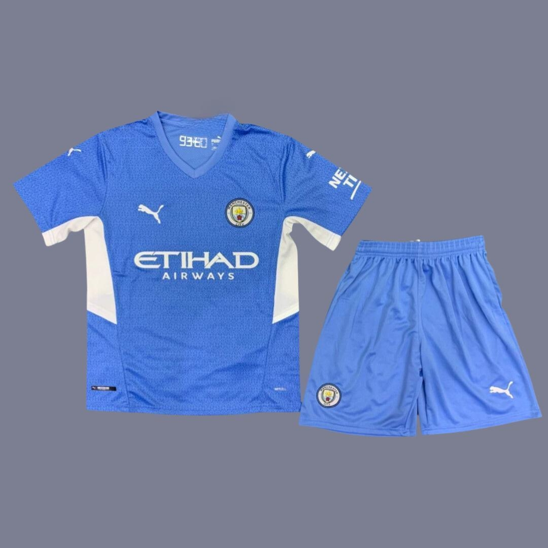 21-22 Manchester City mens home jersey (full set)