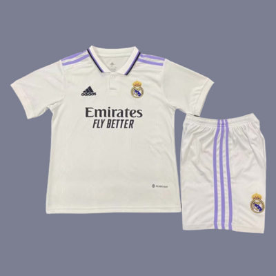 22-23 Real Madrid kids jersey
