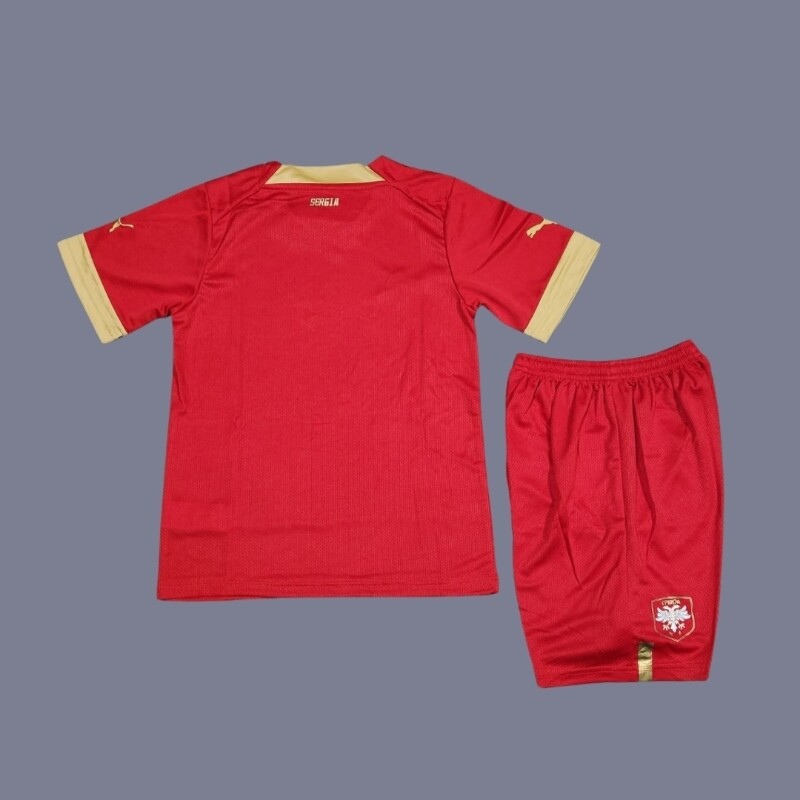 2022 Serbia kids home jersey (full kit)