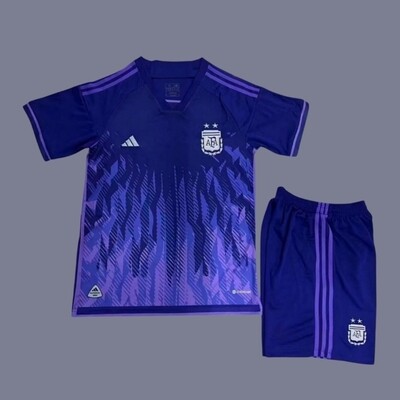 2022 Argentina mens away jersey (full set)