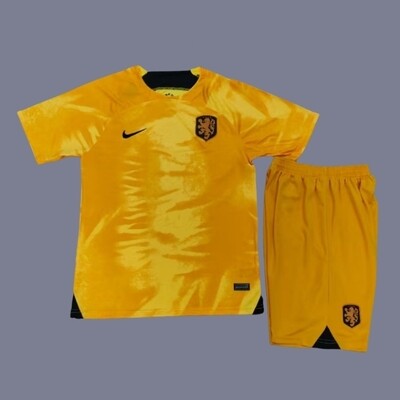 2022 Netherlands mens home jersey (full set)