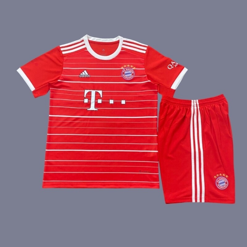 22-23 Bayern Munich mens home jersey (full set)