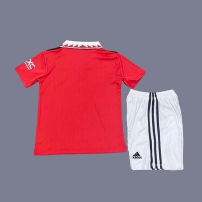 22-23 Manchester United kids home jersey (full kit)