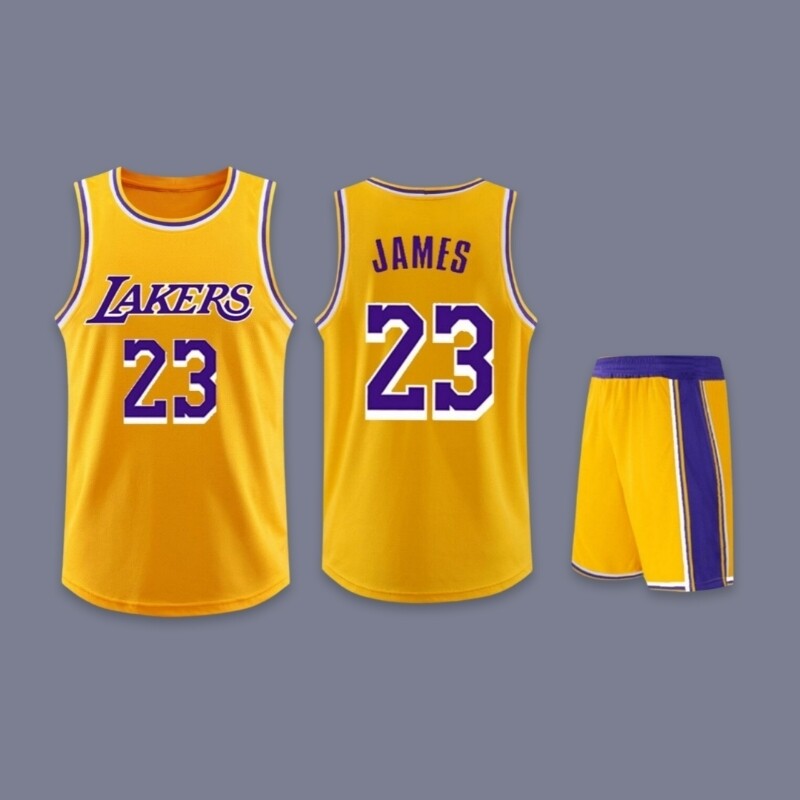 Lakers - Lebron James mens jersey (full set)