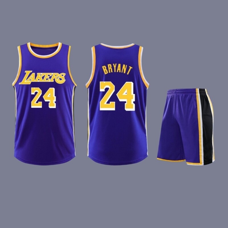 Lakers - Kobe Bryant Purple mens jersey (full set)