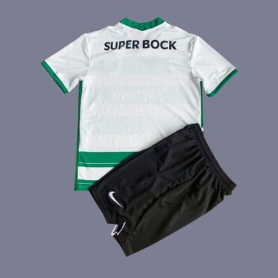 21-22 Sporting Lisbon men's home jersey (full kit)