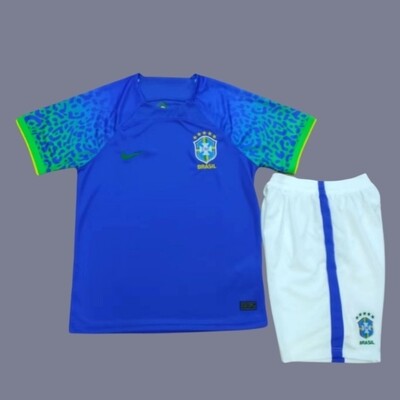 2022 Brazil mens away jersey (full set)