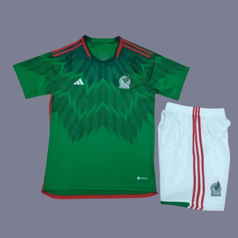 2022 Mexico mens home jersey (full set)