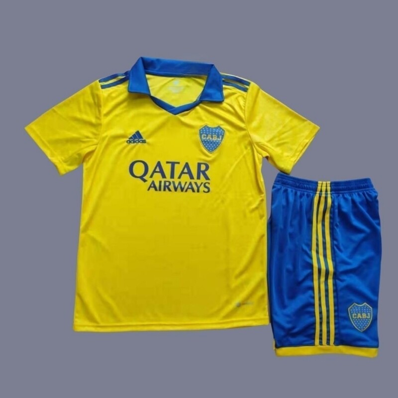 22-23 Boca Juniors mens away jersey (full set)