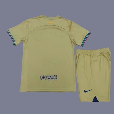 22-23 Barcelona men's away jersey (full kit)