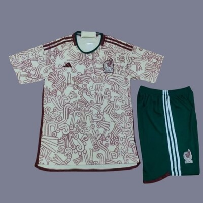 2022 Mexico mens away jersey (full set)