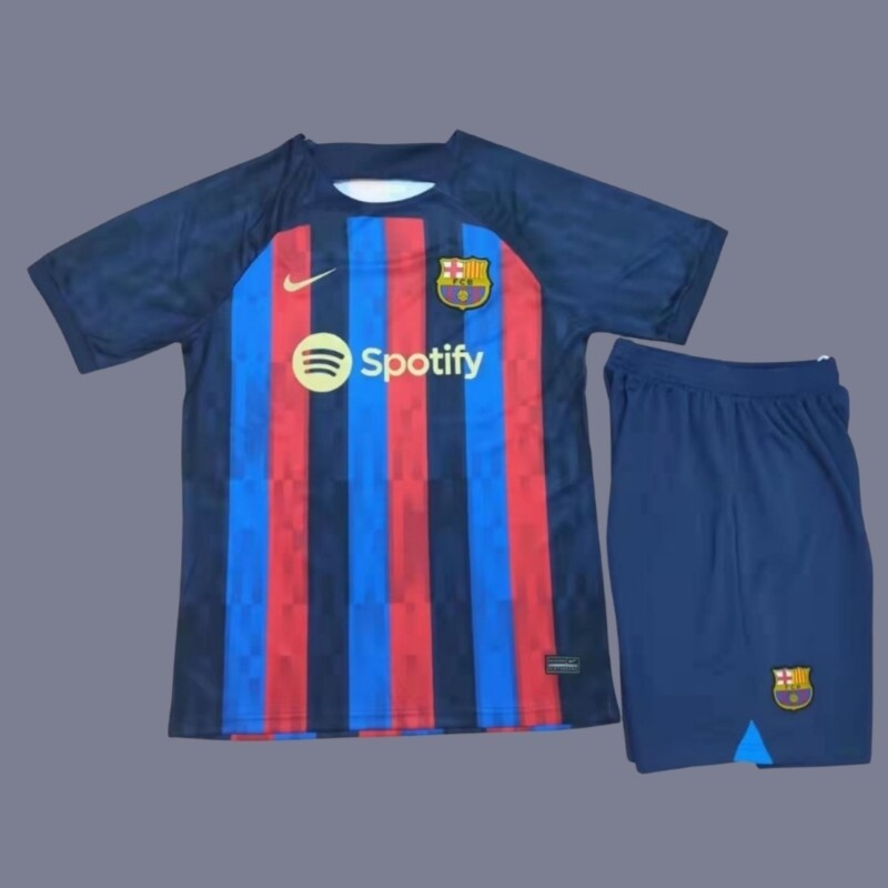 22-23 Barcelona men&#39;s home jersey (full kit)