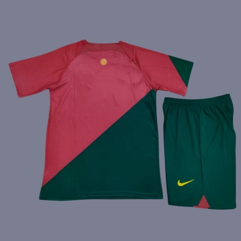 2022 Portugal men's home jersey (full kit)
