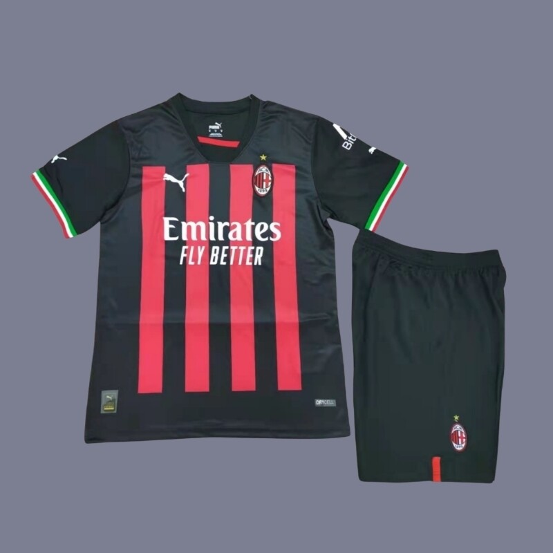 22-23 Ac Milan mens home jersey (full set)