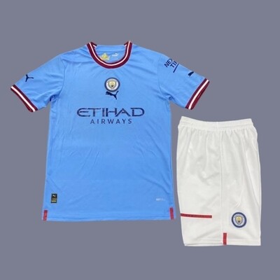 22-23 Manchester City home jersey