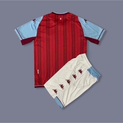 21-22 Aston Villa men's home jersey (full kit)