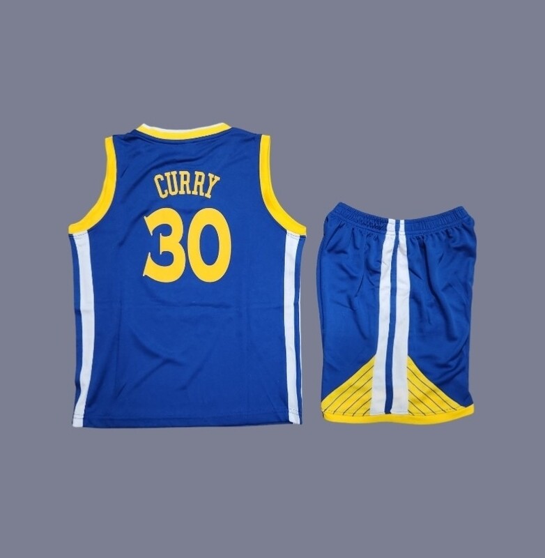 Golden State Warriors - Stephen Curry kids jersey (full kit)