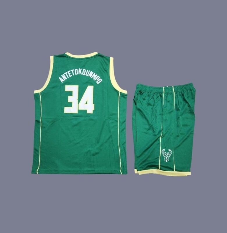 Milwaukee Bucks - Giannis Antetokounmpo kids jersey (full kit)