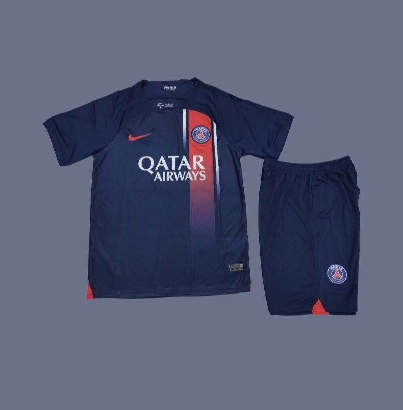 PSG 23-24 kids home jersey (full set)