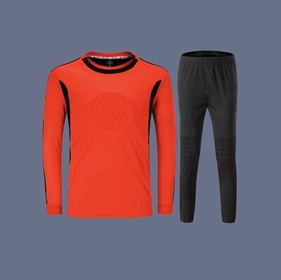 Long-sleeved goalkeeper mens jersey (full set)