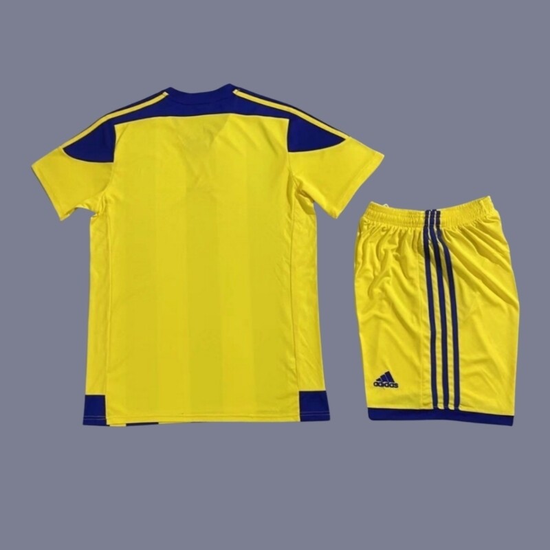 Adidas men's yellow &amp; blue jersey (full kit)