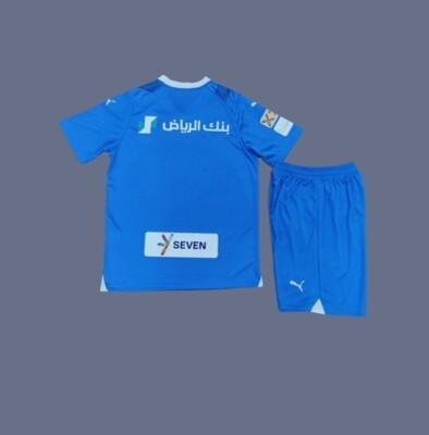 Al Hilal fc 23-24 kids home jersey (full kit)