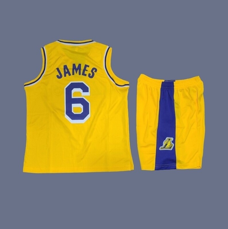 Los Angeles Lakers - Lebron James kids jersey (full kit)