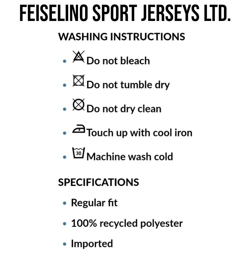 Washing instructions
