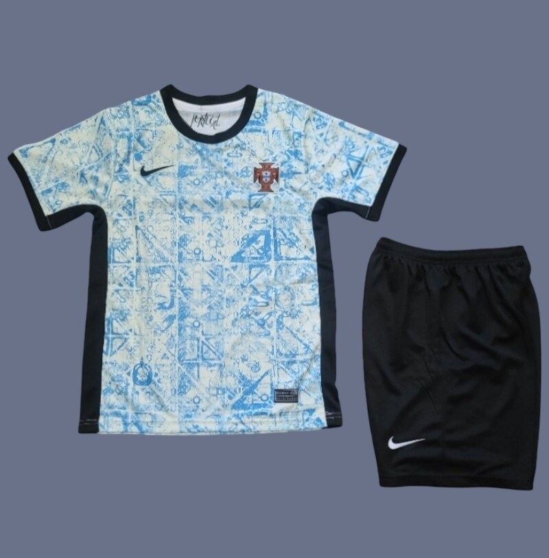 2024 Portugal Euros mens away jersey (full set)