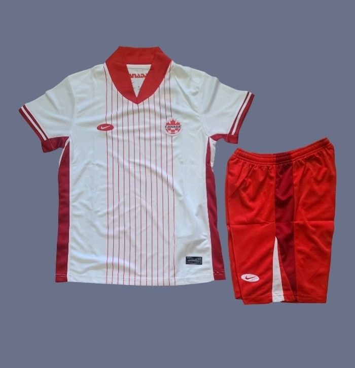 2024 Canada Copa America kids away jersey (full set)