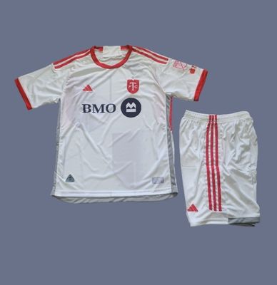 Toronto fc 24-25 kids away jersey - TFC (full set)