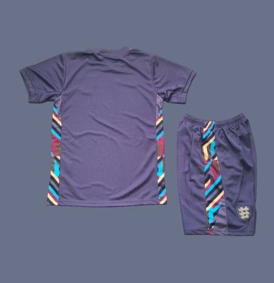2024 England Euros kids away jersey (full kit)