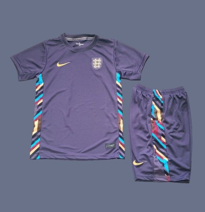 2024 England Euros kids away jersey (full set)